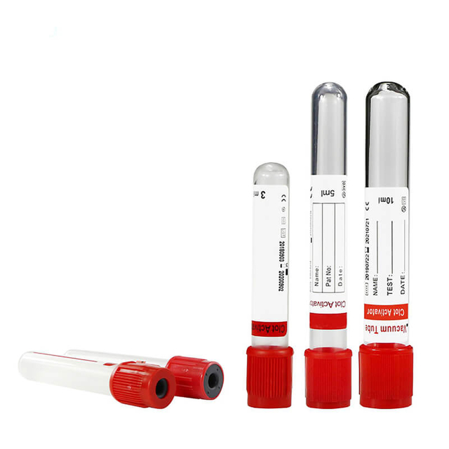 NBV001 Red Top Clot Activator Blood Collection Tube