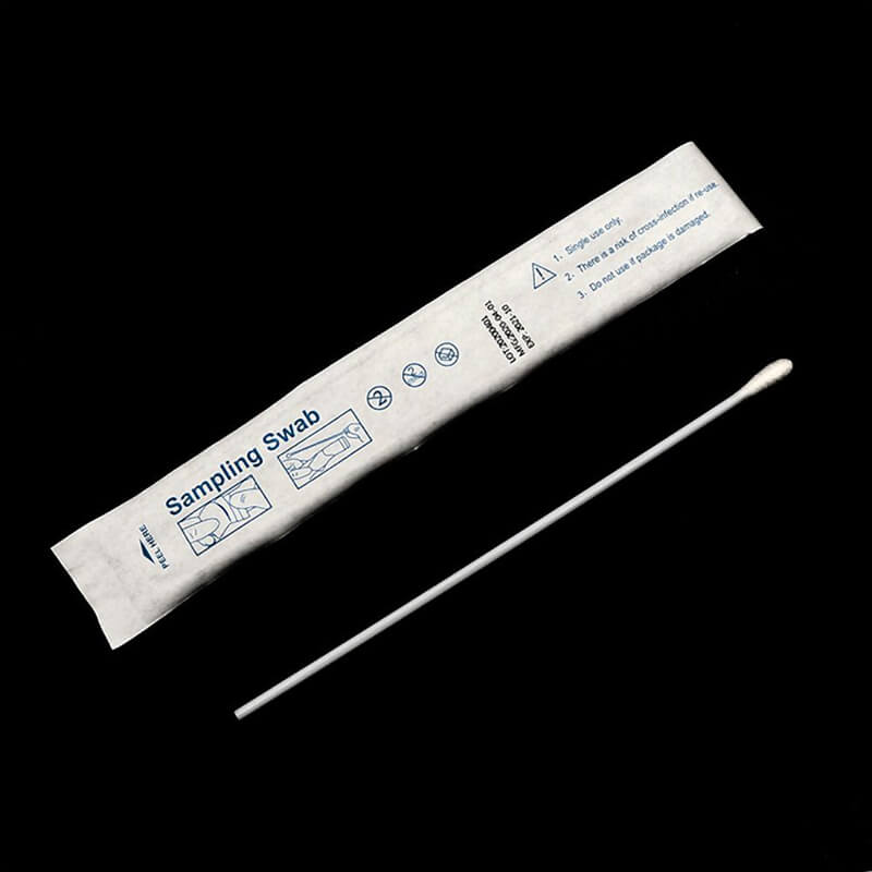 NBLS-A03 Rayon Fiber Tip PS Stick Sampling Swab