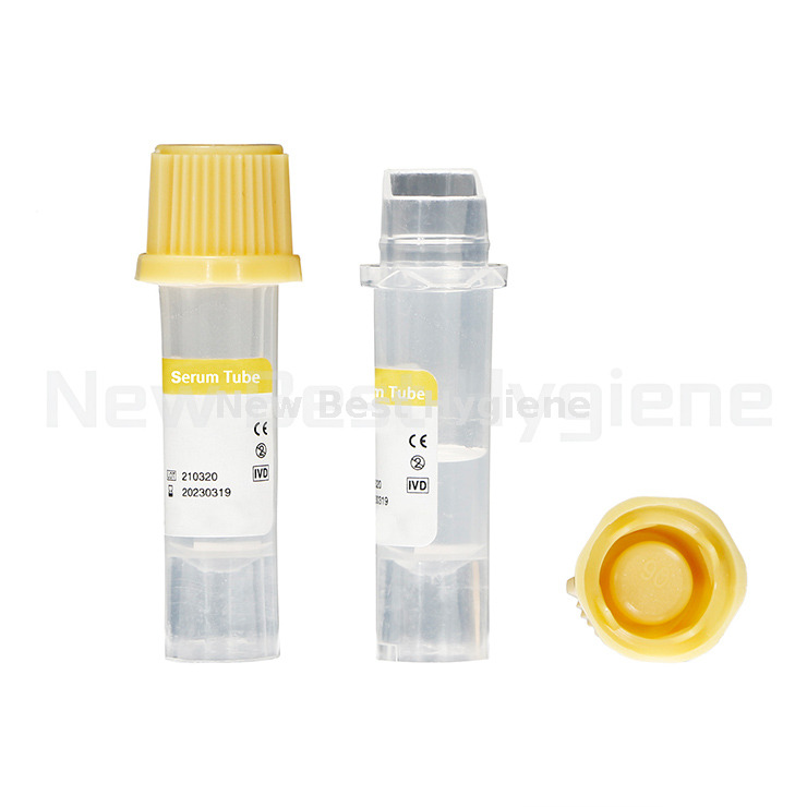 NBM03PC Yellow top serum micro blood collection tube