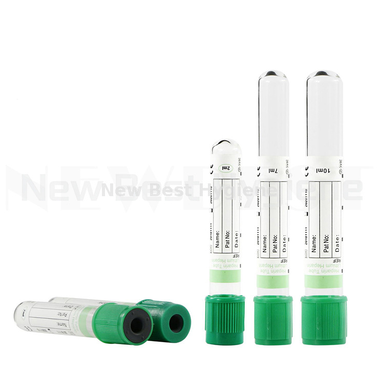 NBV006 Green top Lithium Heparin tube